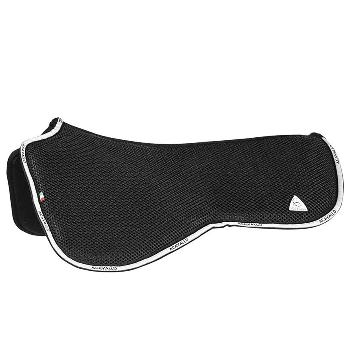 Acavallo Dressage Withers Free Double Face 3D Spacer & Memory Foam Close Contact Half Pad 3 Acavallo Dressage Withers Free Double Face 3D Spacer & Memory Foam Close Contact Half Pad