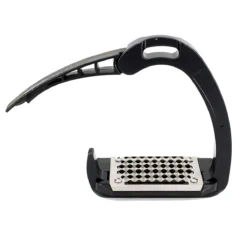 Acavallo Arena AluPro Stirrups -Farm housse black 97815.1587666988.1280.1280