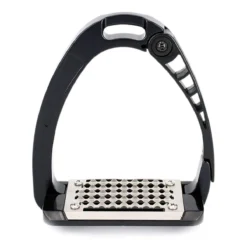 Acavallo Arena AluPro Stirrups -Farm housse black front 35915.1587666988.1280.1280