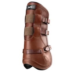 EquiFit Luxe Front T-Boot 10 EquiFit Luxe Front T-Boot -Farm housse brown front 23537.1590071686.1280.1280