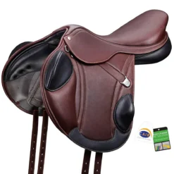 Bates Advanta Saddle With HART 34 Bates Advanta Saddle With HART -Farm housse brown front 63314.1589998229.1280.1280