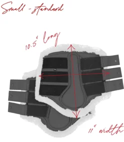 Sixteen Cypress Leatherette Brushing Boots, Hickory -Farm housse brushingboots small 8e2b8dfb 6206 4a4d aa55 4b1993ff8f07