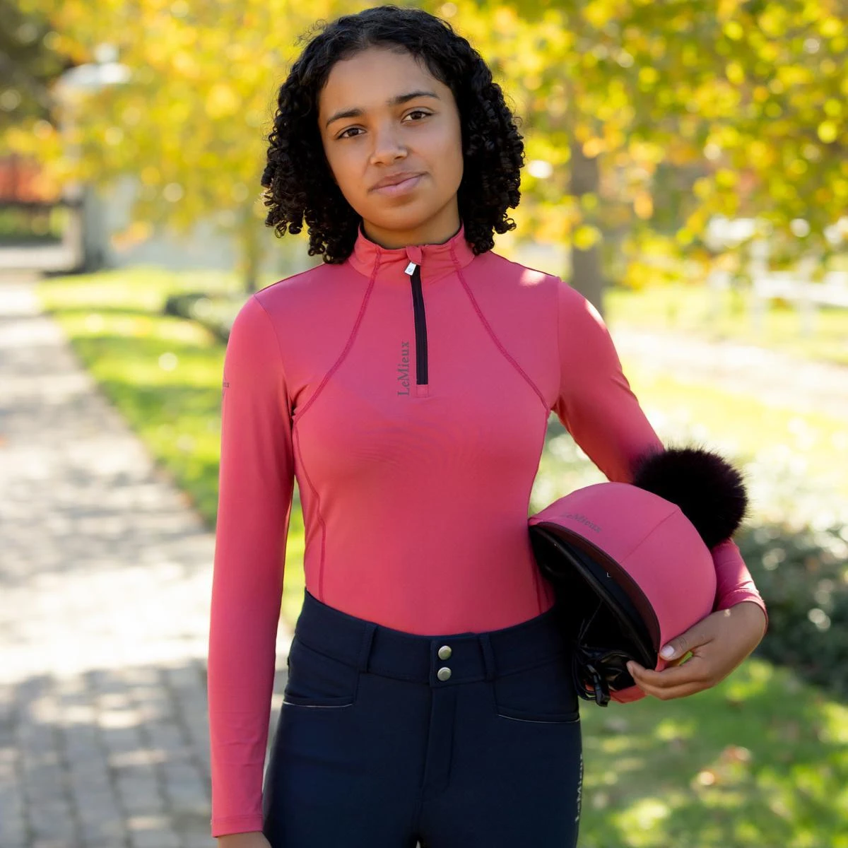 LeMieux Young Rider Classique Long Sleeve Base Layer 14 LeMieux Young Rider Classique Long Sleeve Base Layer - Image 12