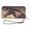 AWST Int'l "Lila" Bay Horse Head Clutch Wallet 2 AWST Int'l "Lila" Bay Horse Head Clutch Wallet -Farm housse cb83c91b0241b9cbae50ddfc94fe33f0