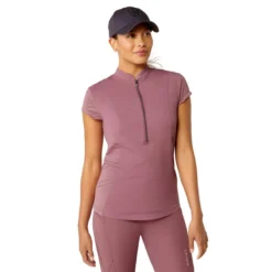 Ariat Women's Breathe 1/4 Zip Cap Sleeve Baselayer - Sale -Farm housse cf69c9da d4f4 4270 8194 3db6cad96d52