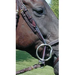 Nunn Finer Leather Gag Cheeks -Farm housse cheekbrown2