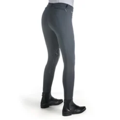 Ego7 Women's Jumping CA Knee Patch Breech -Farm housse cwp11d011310 EGO7 CA.Jumping.Breech Green.Grey Back