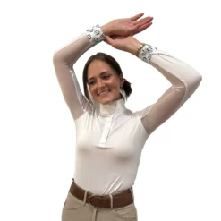 Essex Classics Ladies Tryon Talent Yarn Wrap Collar Long Sleeve Show Shirt 21 Essex Classics Ladies Tryon Talent Yarn Wrap Collar Long Sleeve Show Shirt -Farm housse d738dc02 e47d 4c3d acb9 cb60dada0669