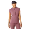 Ariat Women's Breathe 1/4 Zip Cap Sleeve Baselayer - Sale
