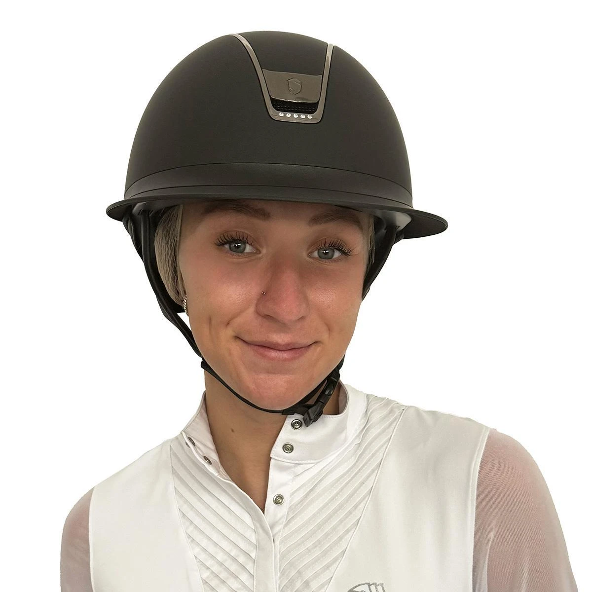 Samshield 2.0 Miss Shield Shadowmatt 5 Crystal Helmet 17 Samshield 2.0 Miss Shield Shadowmatt 5 Crystal Helmet - Image 15