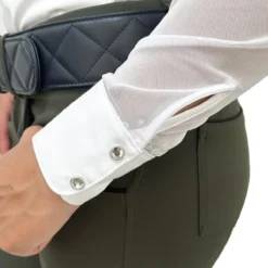 Equiline Women's GurteG Long Sleeve Competition Polo -Farm housse dfd9733a977f40bcc7214fdc50cf21c8