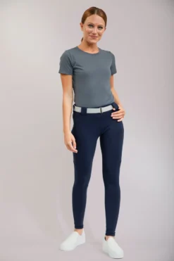 BOTORI Adler Knee Patch Breeches -Farm housse diamtee gray adler navy