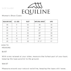 Equiline Women's Cinger Competition Jacket - Sale -Farm housse e7ac4d75c61e22d8c6e7df92ad11611f
