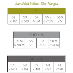 Samshield 1.0 Liners For Premium Helmet -Farm housse e9e1d8f1 0164 4368 ab48 4079c277e7e3