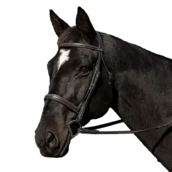 HDR Pro Mono Crown Bridle With Padded Wide Noseband With Laced Reins 18 HDR Pro Mono Crown Bridle With Padded Wide Noseband With Laced Reins -Farm housse fa1ebce3 85f2 4e3e 995b 95ce5c07c3eb