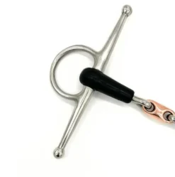 AJR Rubber Copper French Link Full Cheek Bit 7 AJR Rubber Copper French Link Full Cheek Bit -Farm housse ff2ae0a4 cad9 4fad ac1f f61f064ede72