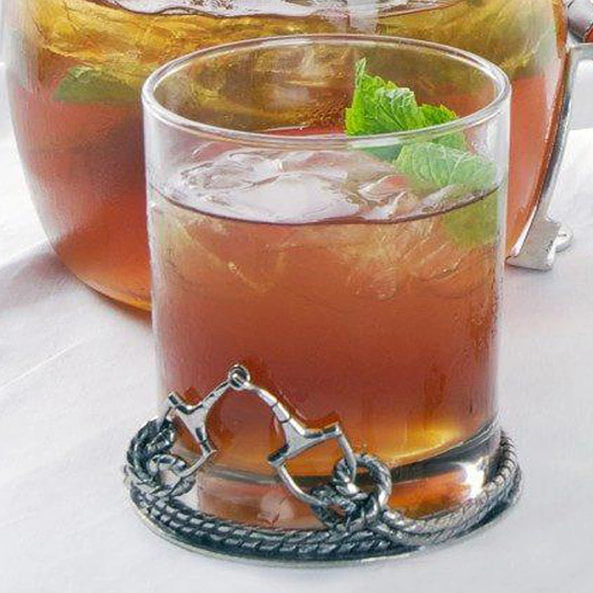 Arthur Court Equestrian Bit Double Old Fashioned Glass 5 Arthur Court Equestrian Bit Double Old Fashioned Glass - Image 3