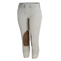 RJ Classics Women's Gracie Plus Mid Rise Knee Patch Breech -Farm housse gr7851w rjclassics wmns breech sand jpeg