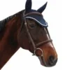 Equine Couture Fly Bonnet With Silver Rope -Farm housse https cdn10.bigcommerce.com s lt50h2ca products 5369 images 26035 110744 navy front 1 1 28009.1498250690.220.290.jpg c2 61906.1571947077.1280.1280