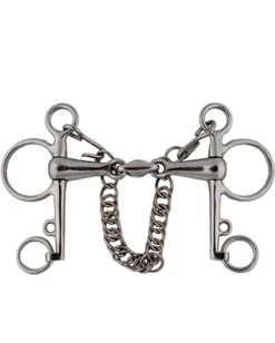 Stainless Steel Elliptical Link Pelham Bit