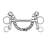 Weatherbeeta Korsteel Stainless Steel Mullen Mouth Tom Thumb Pelham Bit -Farm housse image url11 01274.1571983635.1280.1280