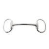 Weatherbeeta Korsteel Stainless Steel Mullen Mouth Eggbutt Snaffle Bit -Farm housse image url1 12861.1571983577.1280.1280