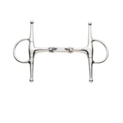 Weatherbeeta Korsteel Stainless Steel Dr Bristol Full Cheek Snaffle Bit