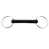 Weatherbeeta Korsteel Solid Rubber Mouth Loose Ring Snaffle Bit -Farm housse image url6 47050.1571893093.1280.1280