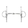 Weatherbeeta Korsteel Stainless Steel Corkscrew Mouth Full Cheek Snaffle Bit -Farm housse image url9 74299.1571877565.1280.1280