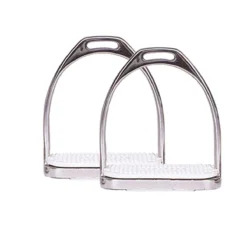 Perri's Stainless Steel Fillis Stirrup Irons