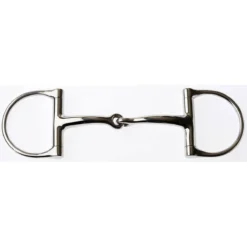 Weatherbeeta JP Korsteel Stainless Steel Regular Dee Ring Snaffle Bit