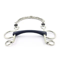 Jump'in Full Cheek Flexible Rubber Pelham Bit