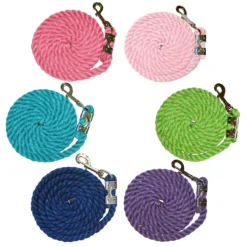 Perri's Solid Color Cotton Lead Rope