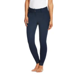 Ariat Women's Tri Factor Grip Full Seat Breeches -Farm housse navy1