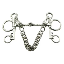 Coronet Jointed Corkscrew Pelham Bit