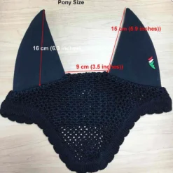 Equiline Soundless Ear Net -Farm housse ponysizeear 64963.1583509144.1280.1280