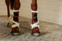 Sixteen Cypress Leatherette Bell Boots, Hickory -Farm housse racehorses sixteenc 177 71a3300e 2e3d 477e 9419 95372e8dff93