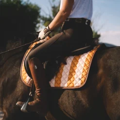 Sixteen Cypress Jumper Pad, Capri Stripe -Farm housse sixteen cypress capri jumper pad