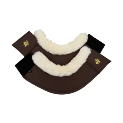 Sixteen Cypress Leatherette Bell Boots, Hickory