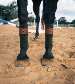 Sixteen Cypress Leatherette Polos, Camel & Cognac -Farm housse sixteen cypress polos 4