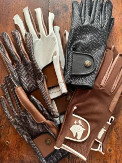 Sixteen Cypress Riding Gloves, Cognac -Farm housse sixteen cypress riding gloves scaled