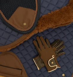 Sixteen Cypress Riding Gloves, Tobacco -Farm housse sixteen cypress tobacco riding gloves