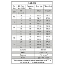 RJ Classics Women's Monterey Show Coat -Farm housse size chart 15189.1589489522.1280.1280