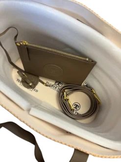 Tucker Tweed Barn To Beach Tote -Farm housse tucker tweed equestrian barn to beach tote leather handbags 1166611838