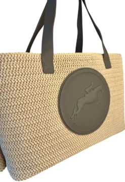 Tucker Tweed Barn To Beach Tote -Farm housse tucker tweed equestrian barn to beach tote leather handbags 1166611848