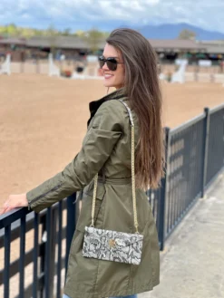 Tucker Tweed Cor De Star Clutch -Farm housse tucker tweed equestrian cor de star clutch 33665444839588 scaled