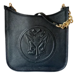 Tucker Tweed Middleburg Messenger, Fox -Farm housse tucker tweed middleburg messenger fox leather handbags black fox 48843013554340