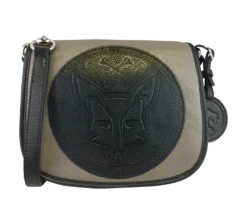 Tucker Tweed Camden Crossbody: Foxhunting -Farm housse tucker tweed the camden crossbody foxhunting leather handbags grey black foxhunting 224198328336