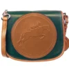 Tucker Tweed Crossbody: Hunter/Jumper -Farm housse tucker tweed the camden crossbody hunter jumper leather handbags hunter green chestnut hunter jumper 5406677270624