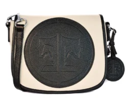 Tucker Tweed Crossbody: Signature -Farm housse tucker tweed the camden crossbody signature leather handbags ivory black signature 16565437061